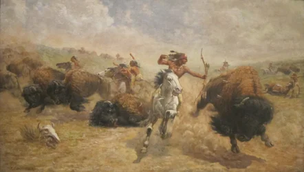 Büffeljagd
